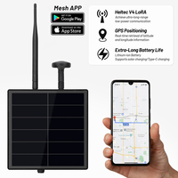 Kit de système d'énergie solaire D5L-H3, tension 3.7v, module LoRa Heltec V4 intégré avec antenne GPS LoRa 868 915