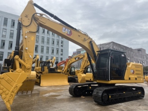 Excavatrice sur chenilles d'occasion CAT 320GC, moteur C7.1 d'origine, poids opérationnel de 20600 kg, faible nombre d'heures de fonctionnement, économie de carburant, hydraulique. - Product Image 2