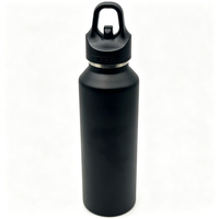 Gobelet isotherme portable en acier inoxydable avec couvercle à ouverture à une main, 350 ml/480 ml/680 ml, idéal pour les cadeaux d'affaires