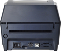 Xprinter Interface USB XP-DT426B imprimante d'étiquettes de codes à barres 110mm grande taille stock de conception noire de luxe disponible