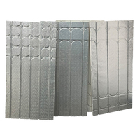 Panneau de chauffage par le sol en aluminium extrudé avec isolation XPS de style rainuré ODM