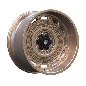 Diseño atractivo <span class=keywords><strong>bronceador</strong></span> mate todo pintado esplendor beadlock rueda 20x10 6x139,7 20 pulgadas llantas de aleación forjadas para Jeep Wrangler - Product Image 1