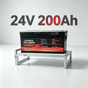 Batterie LiFePO4 12V 24V 48V 100Ah 200Ah 300Ah 600Ah à décharge profonde, rechargeable, au lithium-fer, pour stockage solaire domestique - Product Image 1