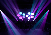STSLITE-FACTORY OFERTA ESPECIAL Foco LED RGBWA de cabeza móvil con control DMX512 para fiestas, bares, bodas, DJ, KTV, discotecas y eventos en vivo