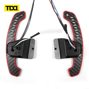 TDD LED Magnetic Carbon Fiber Paddle Shifters For Volkswagen MK8 Steering <b>Wheel</b> Paddle Shifters - Product Image 1