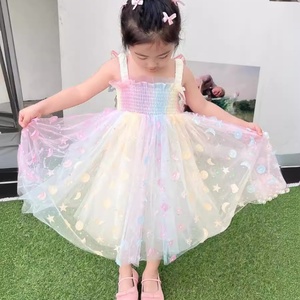 High-quality <strong>Rainbow</strong> Tulle <strong>Wedding</strong> <strong>Dress</strong> for Girl Embroidered Butterfly Wings Girls <strong>Dresses</strong> for Party - Product Image 3