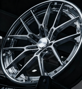 FSC-02カスタム2ピース深い凹面ホイール鍛造アルミ合金シルバーホイール18 19 20 21 22 23 24インチ - Product Image 6