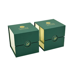 Элитная подарочная коробка с золотым тиснением для кондитерских изделий, свадебных сувениров и десертов, жесткая, с магнитной застежкой - Product Image 4