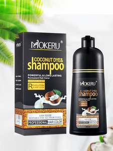 Champú personalizable para cubrir el cabello, <span class=keywords><strong>tinte</strong></span> para el cabello de coco, <span class=keywords><strong>Color</strong></span> marrón <span class=keywords><strong>oscuro</strong></span>, <span class=keywords><strong>Color</strong></span> gris, 500ml, venta al por mayor - Product Image 6