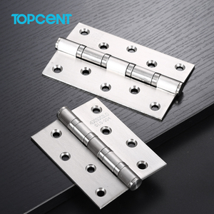 Accesorios <span class=keywords><strong>para</strong></span> Muebles Topcent, <span class=keywords><strong>Bisagras</strong></span> Hidráulicas <span class=keywords><strong>para</strong></span> Puertas con 5 Rodamientos de Bolas de Acero Inoxidable, Acabado Níquel Cepillado - Product Image 2
