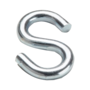 GANCIO A 'S' 4,4 mm - 39x26 mm - Product Image 1