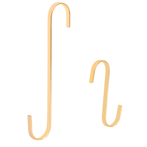 Vàng màu <span class=keywords><strong>S</strong></span> Shaped kim loại móc áo móc cho phòng tắm Cách <span class=keywords><strong>s</strong></span>ử dụng - Product Image 6
