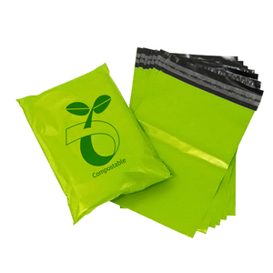 10x13 eco auto sellado verde rojo oro rosa de embalaje de ropa compostables envío correo sobres de correo bolsa - Product Image 1