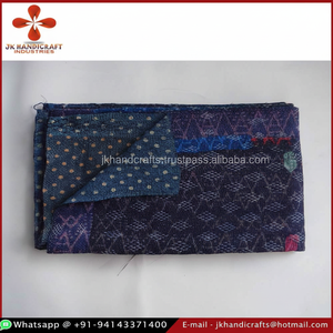 Wholesale 100% Cotton Indigo Block Print Vintage Handmade <b>Throw</b> - Product Image 1