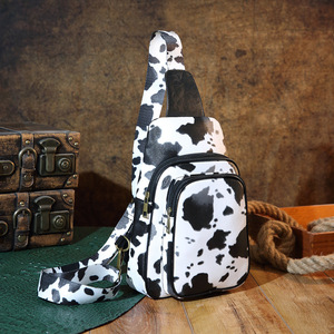 European American Retro Women's Chest <b>Bag</b> Printed Western Style <b>Small</b> Bohemian <b>Crossbody</b> <b>Bag</b> Suspender <b>Bag</b> - Product Image 1