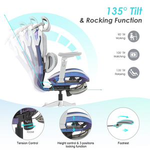 Silla Gamer 6D Armrest Chameleon de Fabricante Directo, Silla Ergonómica con Base de Aluminio y Reposapiés, Cómoda para Juegos - Product Image 2