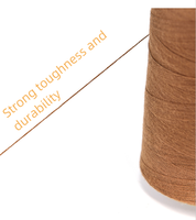 Fil à broder industriel 100% polyester informatisé 4000Y 120D/2 5000M pour machine à coudre et à broder, vente en gros