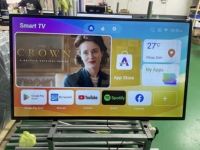 Téléviseur LED intelligent Android 65 pouces OEM ODM d'usine, taille personnalisée, fonction logo, télévision 4K UHD pour hôtel, maison, usage commercial