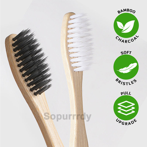 Spazzolino da Denti in Bambù Personalizzato con Logo, Premium Senza BPA, 10 Colori, Setole Morbide, Spazzolino in Legno Naturale Ecologico e Biodegradabile - Product Image 5