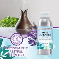 Huile essentielle de lavande standardisée 40/42, biologique, pour bougies, savons, parfums, diffuseurs - 100% pure, extrait naturel de plantes |   En vrac 1 kg