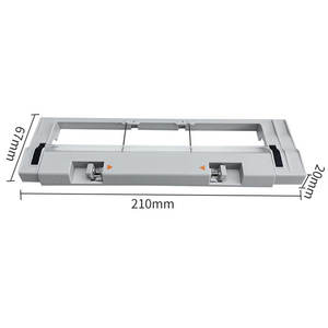 Couverture de brosse principale en plastique pour aspirateur robot Xiaomi Mijia 1C 2C 1T Dreame F9 D9, 210mm x 67mm x 20mm - Product Image 1