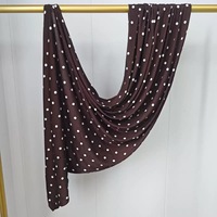 Hijabs en jersey à pois, hijabs en jersey de coton premium, fabricant de hijabs en jersey de coton et de mousseline à faible MOQ