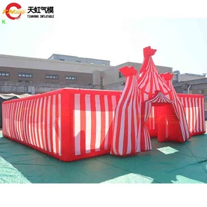 Laberinto Inflable con Temática de Circo de 8x8x2mH, Material de Tela Oxford - Product Image 4