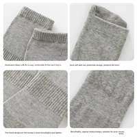 Chaussettes de sport tissées respirantes personnalisables avec design antidérapant en spandex pour le cyclisme et logo