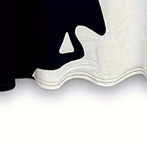 Gaun Wanita Elegan Motif Kucing Minimalis Kasual Warna Hitam Putih Gaya Klasik - Product Image 5