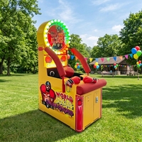 Machine de jeu d'arcade de simulation de boxe, jeu de frappe, matériau acrylique, 110/220V, un joueur