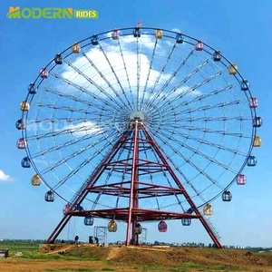Grande Roue de Fête <span class=keywords><strong>Foraine</strong></span> Moderne MTL-50 avec Fermeture Éclair, pour Intérieur/Extérieur, Construction en Acier, Certifiée CE ISO, >500kg - Product Image 2