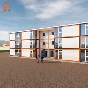 Dxh 3 tầng prefab di động bệnh viện di động hội thảo cửa hàng triển lãm hội trường văn phòng lớp học Máy Trạm Modular container nhà - Product Image 6