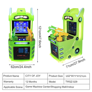 Máquina de Juegos Operada con Monedas, <span class=keywords><strong>Mini</strong></span> Máquina de Disparos, Equipo de Videojuegos, Máquina de Pesca para Centro de Entretenimiento - Product Image 3