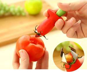 Cortador de Piña y Removedor de Tallos de Tomate, Cuchillo para Frutas, Limpiador de Hojas, Accesorios de Cocina - Product Image 2