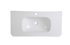 Modern White Ceramic Retangular Banheiro Vanity Wash <span class=keywords><strong>Basin</strong></span> Atacado Sanitary Ware Lavabo Retangular Pia Do Banheiro - Product Image 3