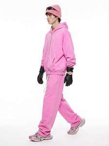 <span class=keywords><strong>Felpa</strong></span> con Zip Personalizzabile Autunno/Inverno: Stile Streetwear Americano, Cool e Versatile, Effetto Vintage Lavato, Vestibilità Ampia - Product Image 5