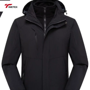 TIMETEX Haute Qualité Unisexe 3 en 1 Imperméable Extérieur Alpinisme Respirant Coupe-Vent Ski <span class=keywords><strong>Veste</strong></span> Avec Capuche - Product Image 4
