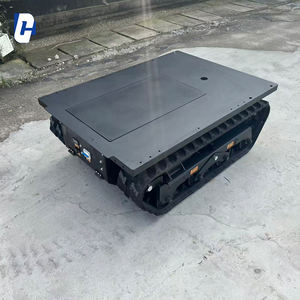 แชสซีแบบติดตามขนาดกะทัดรัดปรับแต่งได้เพื่อช่วงล่างไฮดรอลิกยางพร้อมตัวเลือกไดรฟ์ระยะไกล - Product Image 6