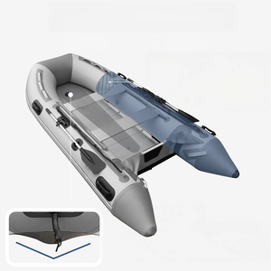 Gommone da Pesca Gonfiabile Grey Road <span class=keywords><strong>Ya</strong></span> in PVC 1.2mm con Fondo in Alluminio Ecologico - Product Image 3