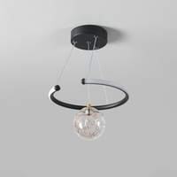 Lustre de couloir, Lustre moderne et minimaliste pour salle à manger, Hall d'entrée, Luminaire de véranda, Lustre de chemin, Lustre créatif pour balcon