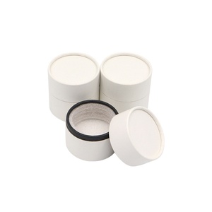 Custom Paper Cylinder Box for Luxury Skincare and Perfume Bottle Packaging Recyclable Cardboard Cosmetic Tube with Logo - Product Image 1