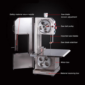 Cortadora de huesos industrial <span class=keywords><strong>Sierra</strong></span> eléctrica de alta potencia <span class=keywords><strong>para</strong></span> <span class=keywords><strong>carne</strong></span> de res/cerdo/huesos de cordero <span class=keywords><strong>y</strong></span> <span class=keywords><strong>Sierra</strong></span> de huesos de <span class=keywords><strong>carne</strong></span> congelada - Product Image 5