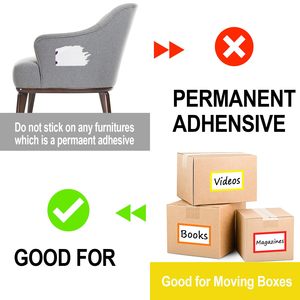 Large Blank <b>Moving</b> <b>Box</b> Labels 160 Sheets 8 Color Coding Stickers For Home Kitchen Storage <b>Box</b> Organization - Product Image 4