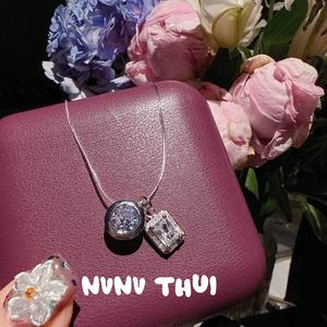 Gioielli placcati in oro <span class=keywords><strong>Monet</strong></span> Set alto con fiori di glicine Flash alla moda Set di gioielli con pietre preziose a forma di uovo per banchetto con glicine da giardino - Product Image 5