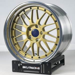 Juego de 2 Ruedas Forjadas Bku 5x130 para Porsche <span class=keywords><strong>911</strong></span> <span class=keywords><strong>964</strong></span> 991 992 Turbo GT3 <span class=keywords><strong>GT2</strong></span> RS 997, Llantas de Aleación Cromadas de 18, 19 y 20 Pulgadas - Product Image 6
