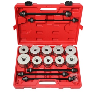 27 PCS Universal Press and Pull Sleeve Kit Bush <strong>Bearing</strong> <strong>Removal</strong> Insertion <strong>Tool</strong> Set Bushing Remove and Install <strong>Tools</strong> - Product Image 1