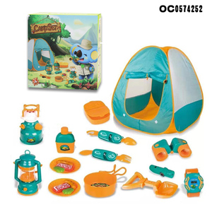 Outdoor Exploration Kinder Camping Tool <span class=keywords><strong>Kit</strong></span> Abenteuer Zubehör Spielzeug <span class=keywords><strong>Kit</strong></span> mit Spiel zelt - Product Image 5