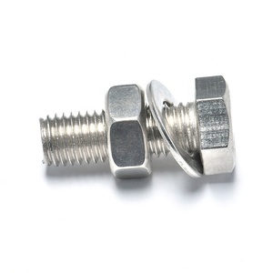 Perno Hexagonal de Acero Inoxidable 304 Ensamblado con Tuerca y Arandela - Product Image 1