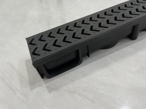 Système de drainage au sol moderne et écologique en plastique flexible PP avec couvercle galvanisé <span class=keywords><strong>pour</strong></span> jardins, patios et cours - Product Image 5