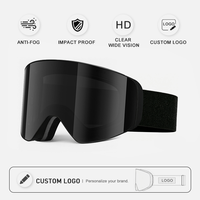 Lunettes de ski personnalisées par le fabricant, protection UV400, verres photochromiques, lunettes de sport pour la neige, lunettes de snowboard polarisées